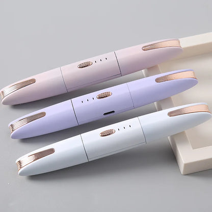 2-in-1 Electric Eyelash Curler & Eyebrow Shaper for Women