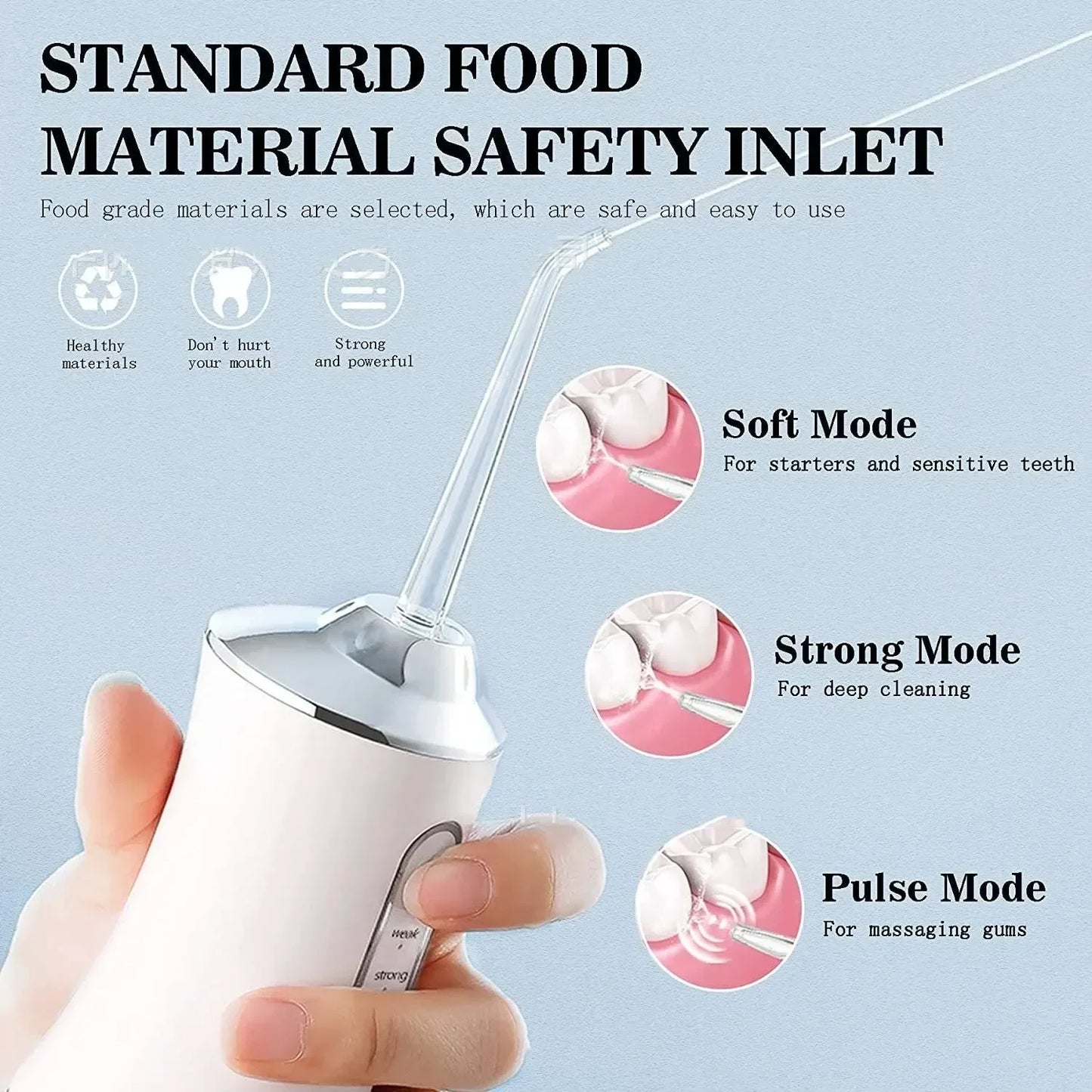Water Flosser The luxury of cleaning with water