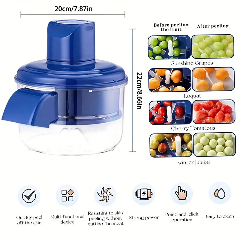 Automatic Garlic, Fruit & Vegetable Peeler