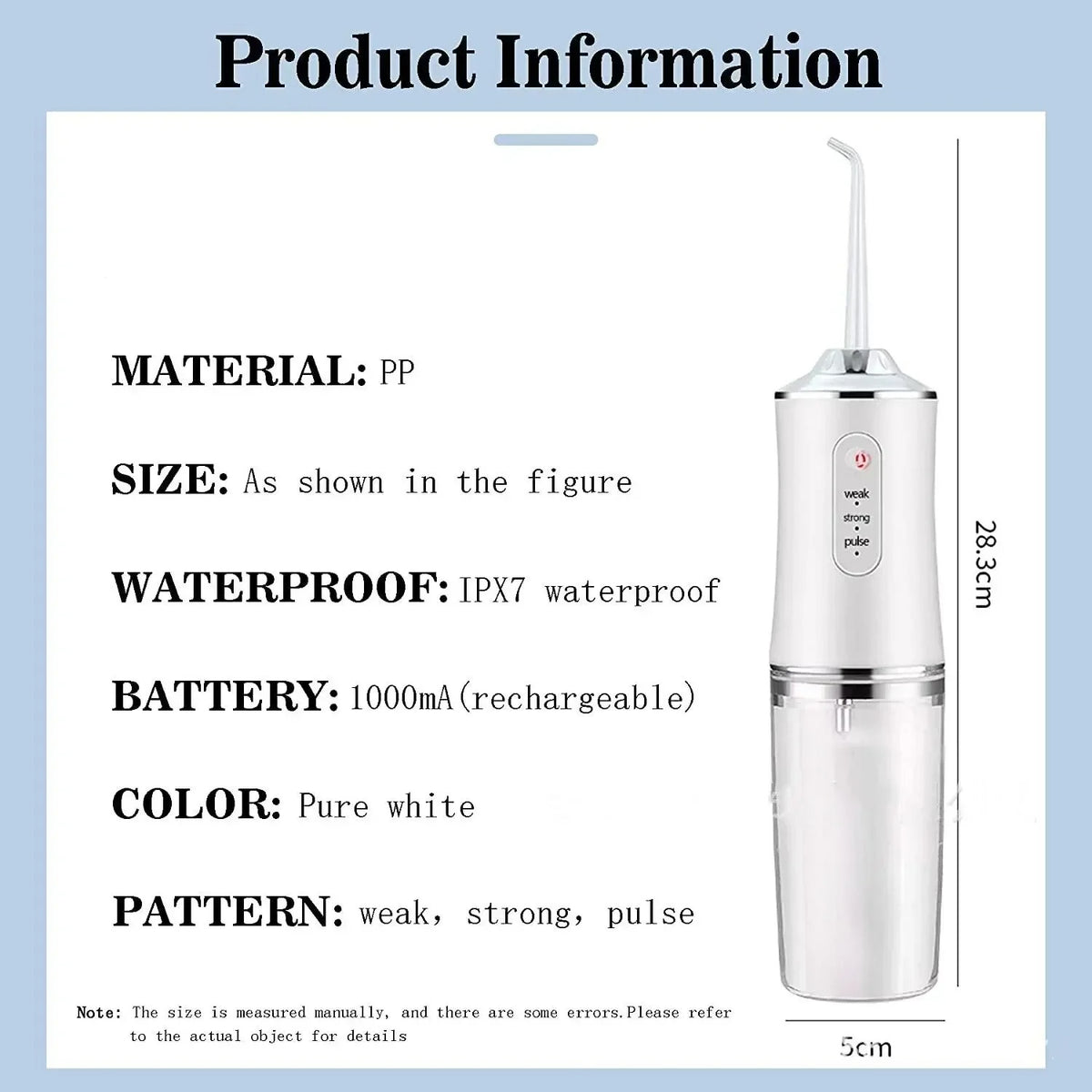 Cordless Water Flosser — view 12 — EmartGCC Kuwait