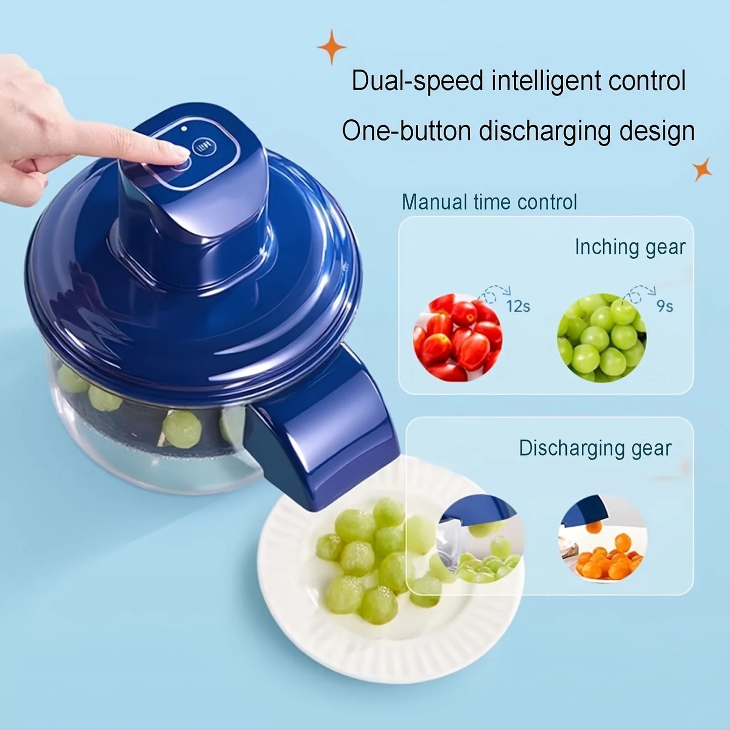Automatic Garlic, Fruit & Vegetable Peeler