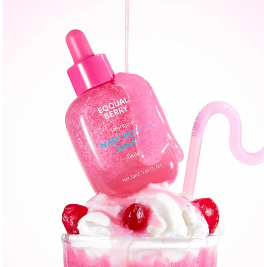 EQQUALBERRY Lush Blush NAD+ Peptide Boosting Serum how to use — EmartGCC Kuwait