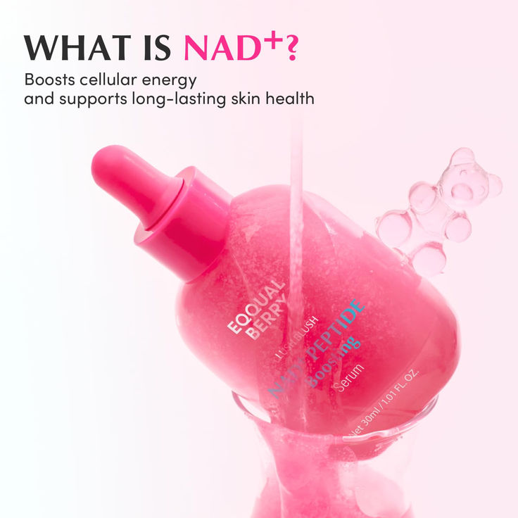 EQQUALBERRY Lush Blush NAD+ Peptide Boosting Serum lightweight finish — EmartGCC Kuwait