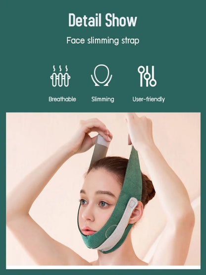 Face Bandage Adjustable V-Lift Up Belt