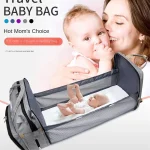 Baby Folding Crib Backpack Diaper Bag 👶🎒