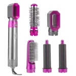 🌟 5-in-1 Hot Comb Multi Hair Styler 🌟