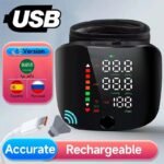 Wrist Blood Pressure Monitor – Touch Screen LED