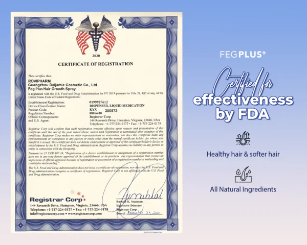 Feg Plus Hair Regrow Serum