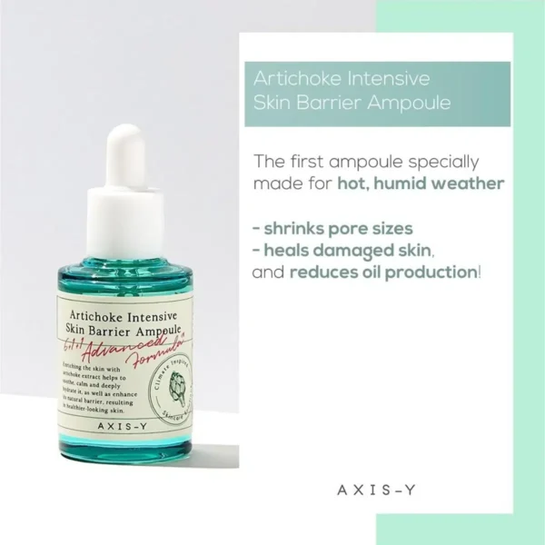 🌿AXIS-Y - Artichoke Intensive Skin Barrier Ampoule (30ml)✨